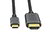 DIGITUS - USB-C - HDMI videó adapterkábel 1,8m UHD 4K / 30 Hz - DA-70821
