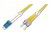 DIGITUS - optikai szálas egymódusú patchkábel, LC / ST 3m - DK-2931-03