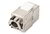 DIGITUS - CAT 6A Keystone modul, árnyékolt, intelligens kábelrendezővel - DN-93617