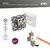 DIGITUS - CAT 6A Keystone modul, árnyékolt, intelligens kábelrendezővel - DN-93617