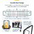 Startech - Asztali kábelrendező tálca, 24" hosszú, fém kosár stílusú kábelrendező - S1MB-DESK-CABLE-TRAY