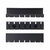 Startech - 2 db-os asztal alatti kábelrendező tálca, 42" hosszú (21" tálcánként), fém résekkel ellátott kábelrendező - S2MB-DESK-CABLE-TRAY