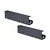 Startech - 2 db-os asztal alatti kábelrendező tálca, 42" hosszú (21" tálcánként), fém résekkel ellátott kábelrendező - S2MB-DESK-CABLE-TRAY
