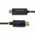 Startech - 3 m-es DisplayPort - HDMI adapterkábel fogós csatlakozókkal, 4K 60Hz, HDR, egyirányú - 3M-DP-HDMI-4K60-GR