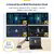 Startech - USB-C - négymonitoros munkaállomás adapter, 4K 60Hz DisplayPort, 140W PD - QUAD-USB-DP-ADAPT