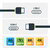 Startech - 1,5 m-es USB4 kábel, 80 Gbps, USB-IF tanúsítvánnyal rendelkező USB-C kábel, 240 W PD, 8K 120 Hz/4K 240 Hz - CC150CM80GUSB4CABLE