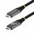 Startech - 1,5 m-es USB4 kábel, 80 Gbps, USB-IF tanúsítvánnyal rendelkező USB-C kábel, 240 W PD, 8K 120 Hz/4K 240 Hz - CC150CM80GUSB4CABLE