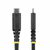 Startech - 2 m kábel, 20 Gbps, USB-IF tanúsítvánnyal rendelkező USB-C kábel, 240 W PD EPR, 4K 120 Hz - CC2M20GUSB4TP