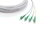 Assmann-DIGITUS FTTH leágazókábel, egymódusú, 4 szál, 4 LC/APC, 50 m - DK-3904LCA-50-1
