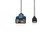 Assmann-DIGITUS USB 2.0 - RS232 adapterkábel, 1,8 m, integrált FTDI chipset - DA-70170