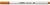 Stabilo Pen 68 brush okkersárga ecsetfilc