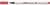 Stabilo Pen 68 brush rozsdavörös ecsetfilc