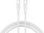 CANYON - USB-C - USB-C kábel CC60SC10 (szilikon, USB 2.0, 1m) - CNS-CC60SC10W