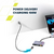 CANYON - 3 portos USB-C elosztó OnHub 4 - CNS-TDS4