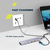 CANYON - 6 portos USB-C HUB DS-17 - CNS-TDS17