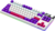 LORGAR - Pro KBP70TKLW (US LAYOUT) - TOXIC PURPLE SWITCH - WHITE - LRG-KBP70TKLW-WH-US