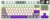 LORGAR - Pro KBP70TKLW (US LAYOUT) - TOXIC PURPLE SWITCH - BEIGE - LRG-KBP70TKLW-WH-US