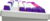 LORGAR - Pro KBP7075W (US LAYOUT) - TOXIC PURPLE SWITCH - WHITE - LRG-KBP7075W-WH-US