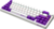 LORGAR - Pro KBP70MW (US LAYOUT) - TOXIC PURPLE SWITCH - WHITE - LRG-KBP70MW-WH-US