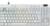 Logitech - PRO X TKL RAPID (US LAYOUT) - Fehér - 920-013242