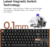 Keychron K8 HE Special edition (HU LAYOUT) - Fekete -