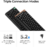 Keychron K8 HE Special edition (HU LAYOUT) - Fekete -