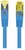 Lanberg Patch kábel CAT.6a S/FTP LSZH 0,25 m kék - PCF6A-10CU-0025-B