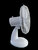 Aarven - Aero DTL-30A 30cm asztali ventilátor - Fehér - AERO-DTL-30A
