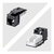 Startech - 24 db-os RJ45 Ethernet Keystone Jack - C6KEY110BK24PK
