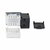 Startech - 24 db-os RJ45 Ethernet Keystone Jack - C6KEY110BK24PK