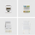 Startech - 24 db-os RJ45 Ethernet Keystone Jack - C6KEY110180WH24PK