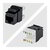 Startech - 24 db-os RJ45 Ethernet Keystone Jack - C6KEY110180BK24PK