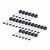 Startech - 24 db-os RJ45 Ethernet Keystone Jack - C6KEY110180BK24PK
