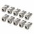 Startech - 10 db-os RJ45 Ethernet Keystone csatlakozó - C6AKEYTLSTP9010PK