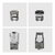 Startech - 10 db-os RJ45 Ethernet Keystone csatlakozó - C6AKEYTLSTP9010PK