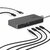 Startech - 4 portos Thunderbolt™ 5 elosztó Thunderbolt™ megosztással, KVM, 80/120 Gbps, 8K 60Hz vagy 4K 144Hz, 140 W PD - 303UE-TB5-HUB