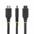 Startech - 2 m-es panelre szerelhető HDMI-kábel, nagy sebességű HDMI panelre szerelhető hosszabbítókábel, 4K 60Hz/1440p 144Hz - HDMI2PNLFM-2M
