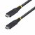 Startech - 1 m-es USB4 kábel, 40 Gbps, USB-IF tanúsítvánnyal - CC1M40GUSB4TP