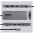 Startech - 10 az 1-ben USB-C - Dual DisplayPort Multiport Adapter, 100 W Tápellátás - 189B-USBC-MULTIPORT