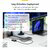 Startech - USB4 dokkolóállomás, illesztőprogram nélküli kettős 4K 144Hz - 208UE-USB4-DOCK