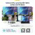Startech - USB4 dokkolóállomás, illesztőprogram nélküli kettős 4K 144Hz - 208UE-USB4-DOCK