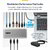 Startech - USB4 dokkolóállomás, illesztőprogram nélküli kettős 4K 144Hz - 208UE-USB4-DOCK