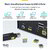 Startech - USB-A portblokkoló kulcs 4 db reteszelő porvédővel - USB-A-PORT-BLOCKER