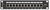 LANBERG - PPF6-9012-B Patch Panel 10inch 12 port 1U cat.6 black - PPF6-9012-B