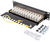 LANBERG - PPF6-9012-B Patch Panel 10inch 12 port 1U cat.6 black - PPF6-9012-B