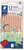 Színes ceruza készlet, hatszögletű, STAEDTLER "Noris® natural 143N", 12 szín, (12 db)