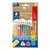 Színes ceruza készlet, háromszögletű, vastag, hegyezővel, STAEDTLER "Noris® Jumbo 128", 10+2 különböző szín, (12 db)