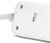 ENTAC - Elosztósor, 3 aljzat, 1,5 m, USB, kapcsolóval, fehér - ESES1.5G3-1.5-SW-2UA1UC
