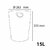Papírkosár, 15 liter, PP, EXACOMPTA "Ecobin Skandi", púderrózsaszín