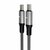 AVAX - Töltőkábel, USB-C - USB-C, 60W, 1 m - CB632